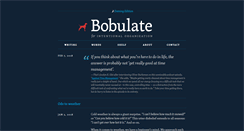 Desktop Screenshot of bobulate.com